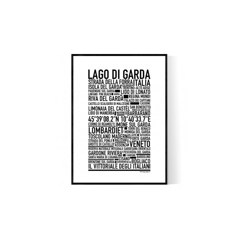 Lago Di Garda Poster