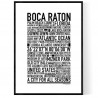 Boca Raton Poster