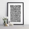 Boca Raton Poster
