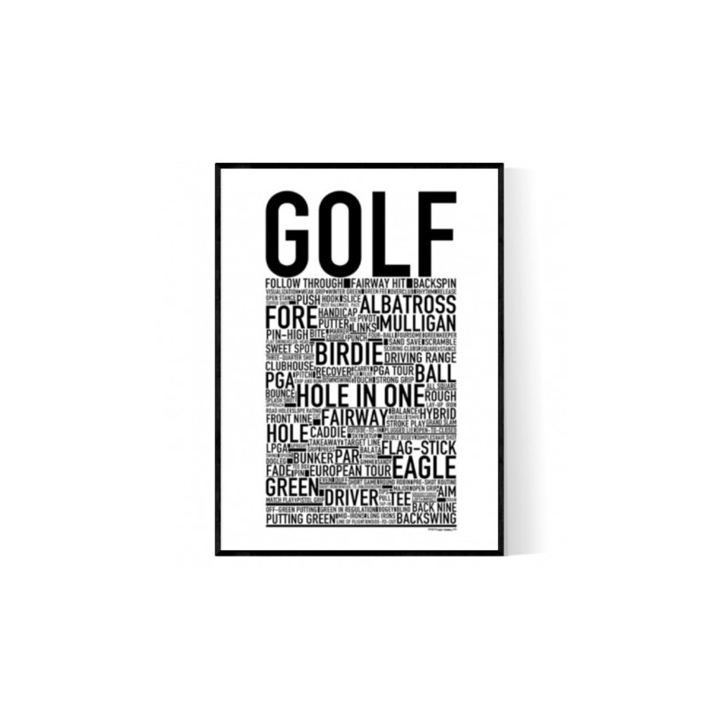 Golf Poster