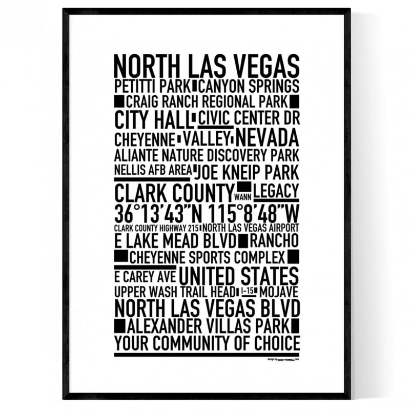 North Las Vegas Poster