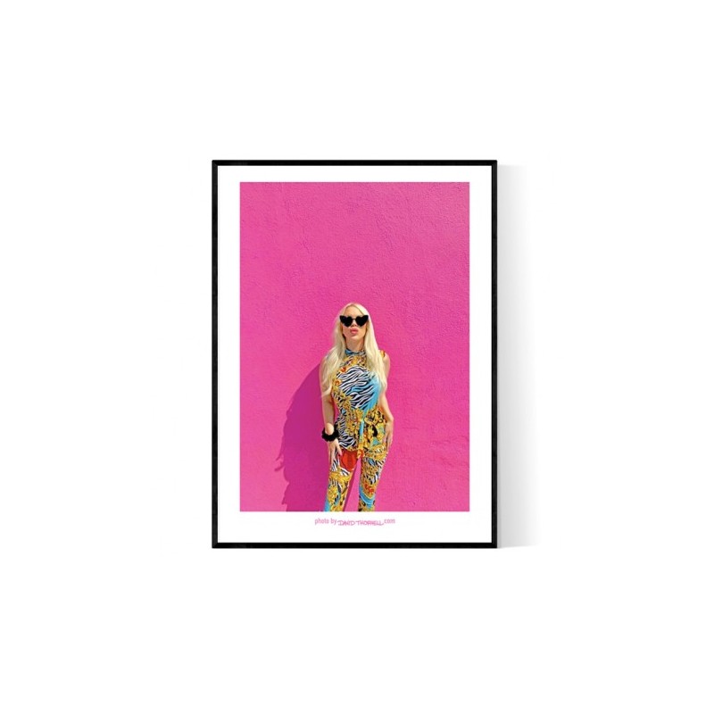 Pink Melrose Poster