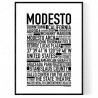 Modesto Poster
