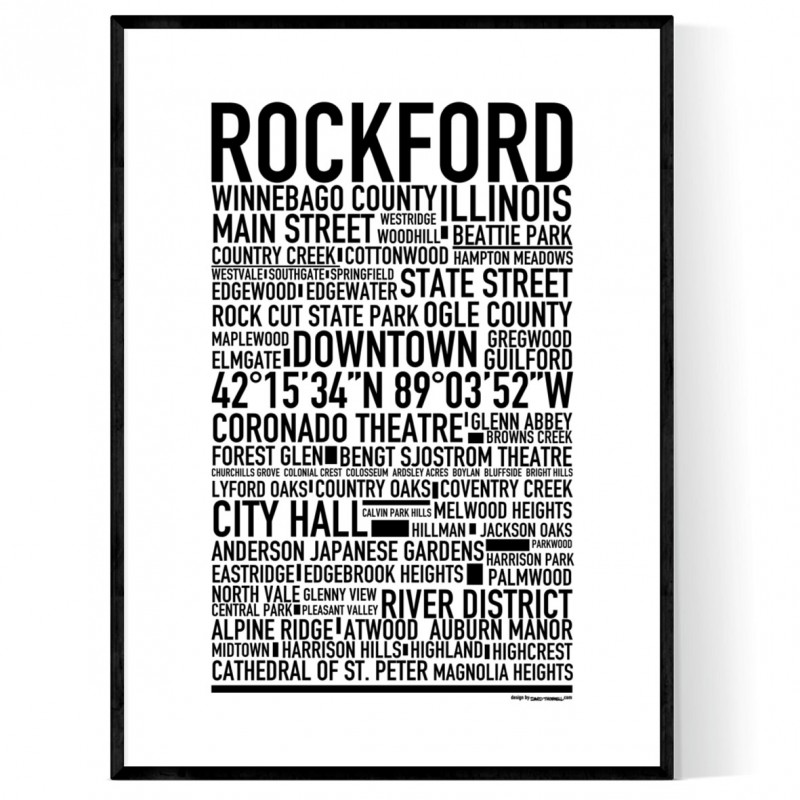 Rockford IL Poster
