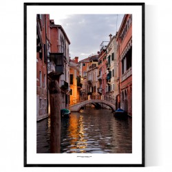 Venezia Canal Poster