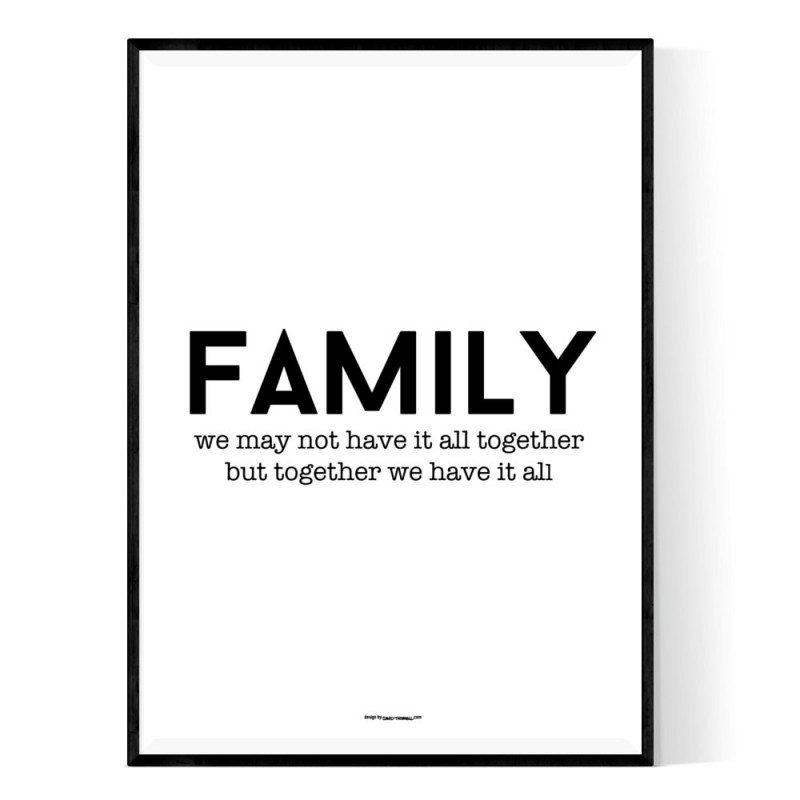 Family Together Poster