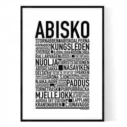Abisko Poster