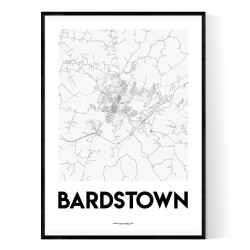 Bardstown Kentucky Map