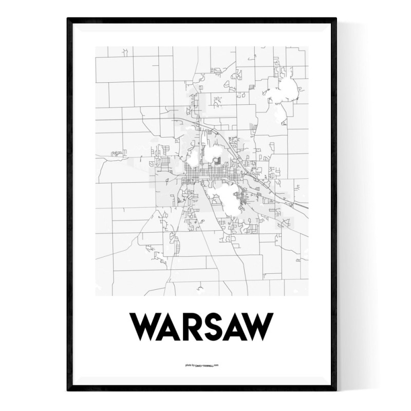 Warsaw Indiana Map