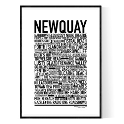 Newquay England Poster