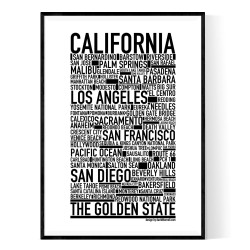 California Poster