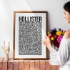 Hollister CA Poster