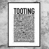 Tooting London Poster