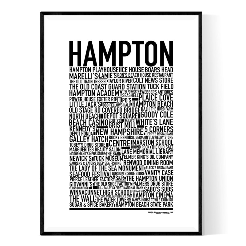 Hampton NH Poster