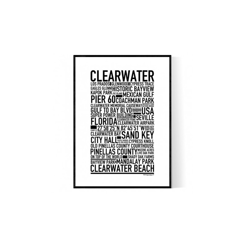Clearwater Beach Poster