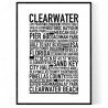 Clearwater Beach Poster