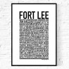 Fort Lee NJ Poster