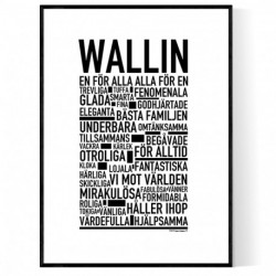 Wallin Poster