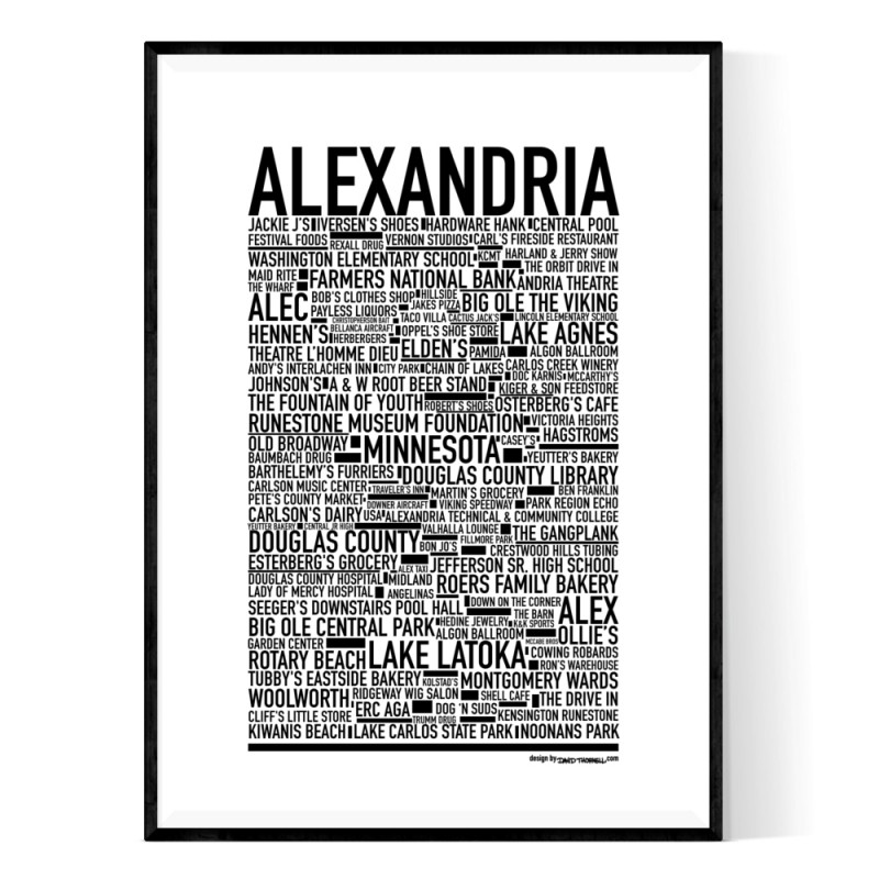 Alexandria MN Poster