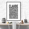 Claude Poster