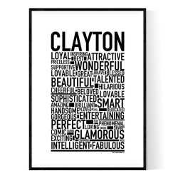 Clayton Poster