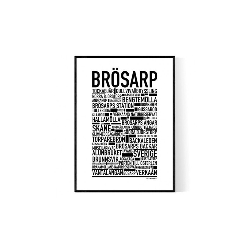 Brosarp Poster
