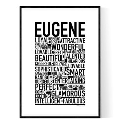 Eugene Name Poster