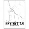 Grythyttan Map Poster