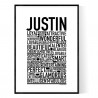 Justin Poster