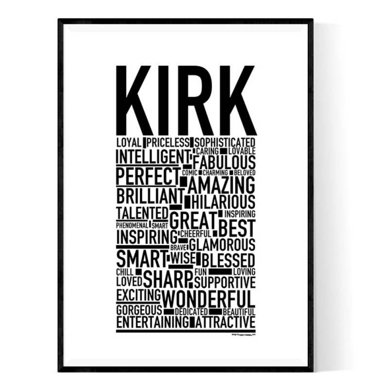 Kirk Poster