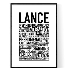 Lance Poster