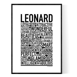 Leonard Poster