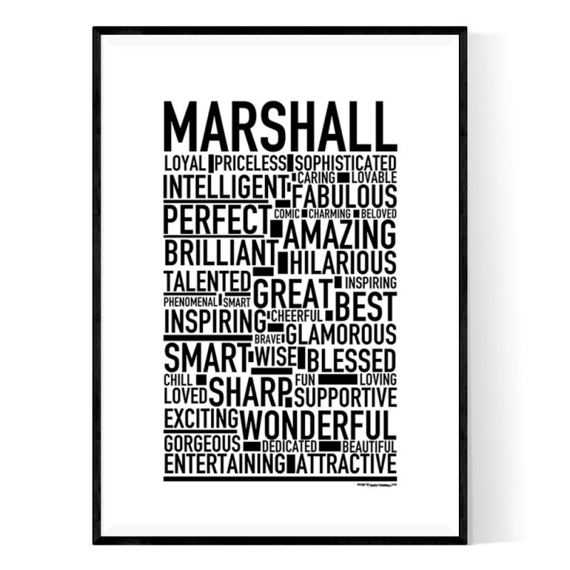 Marshall Poster