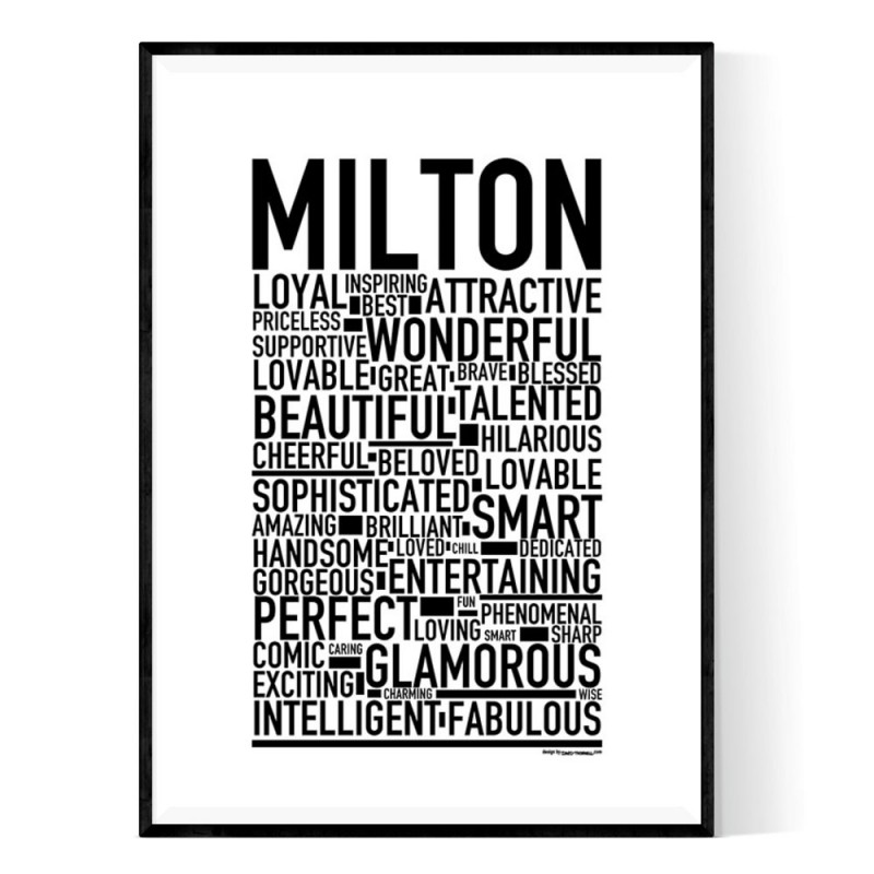 Milton Poster