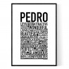 Pedro Poster