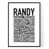Randy Poster