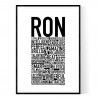 Ron Poster