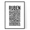 Ruben Poster