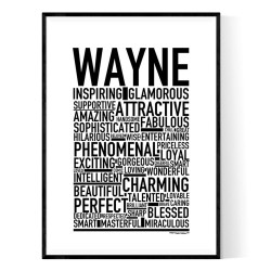 Wayne Poster