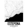 Estepona Map Poster