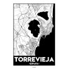 Torrevieja Urban Map Poster