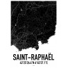 Saint-Raphaël 2 Map Poster