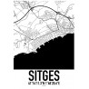 Sitges Map Poster