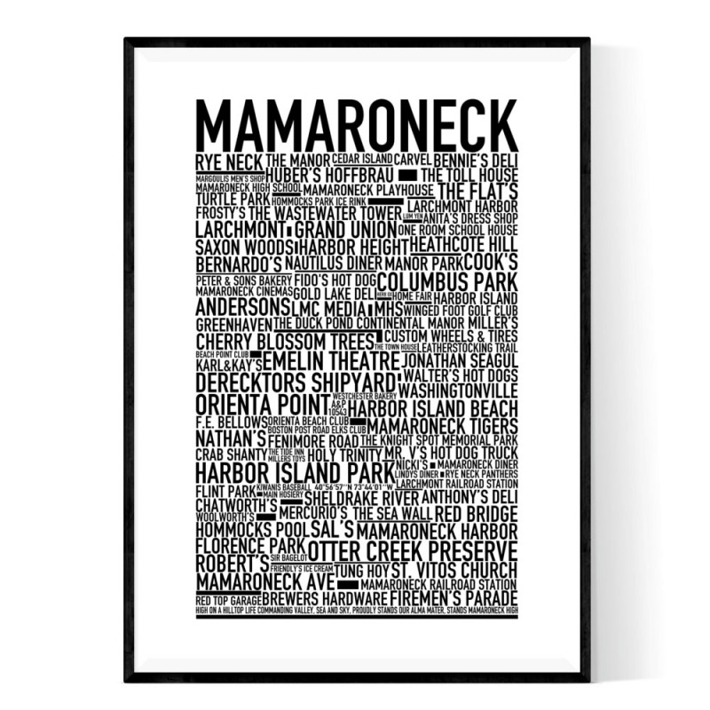Mamaroneck NY Poster
