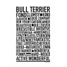 Bull Terrier Poster