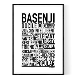 Basenji Poster