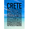 Crete Colors Poster