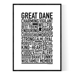 Great Dane Poster