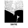 Ban Phe Map Poster