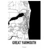 Great Yarmouth Map Poster